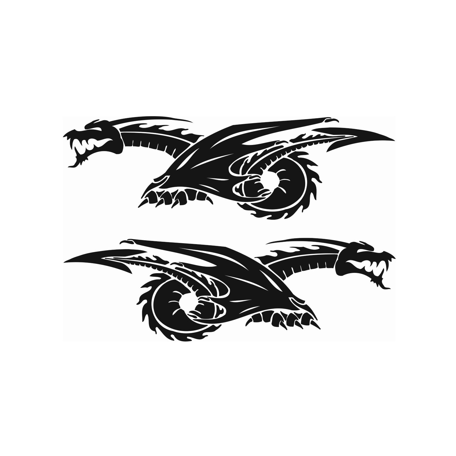 Sticker auto model 38 - set 2 buc