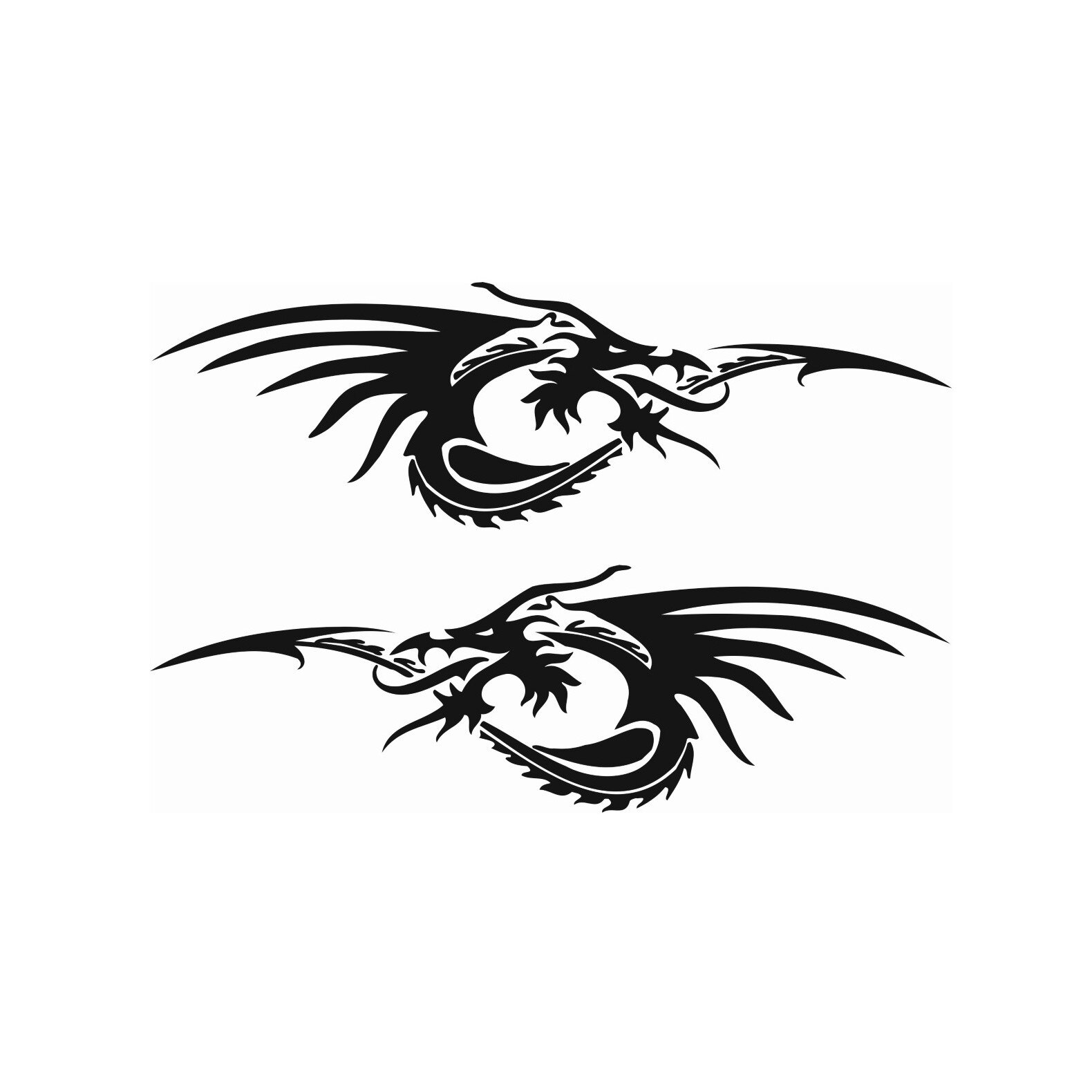 Sticker auto model 36 - set 2 buc