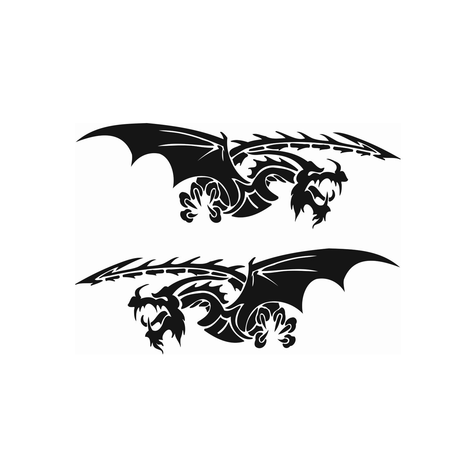 Sticker auto model 40 - set 2 buc