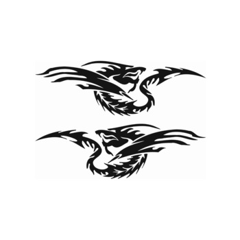 Sticker auto model 34 - set 2 buc Sticker auto model 34 - set 2 buc