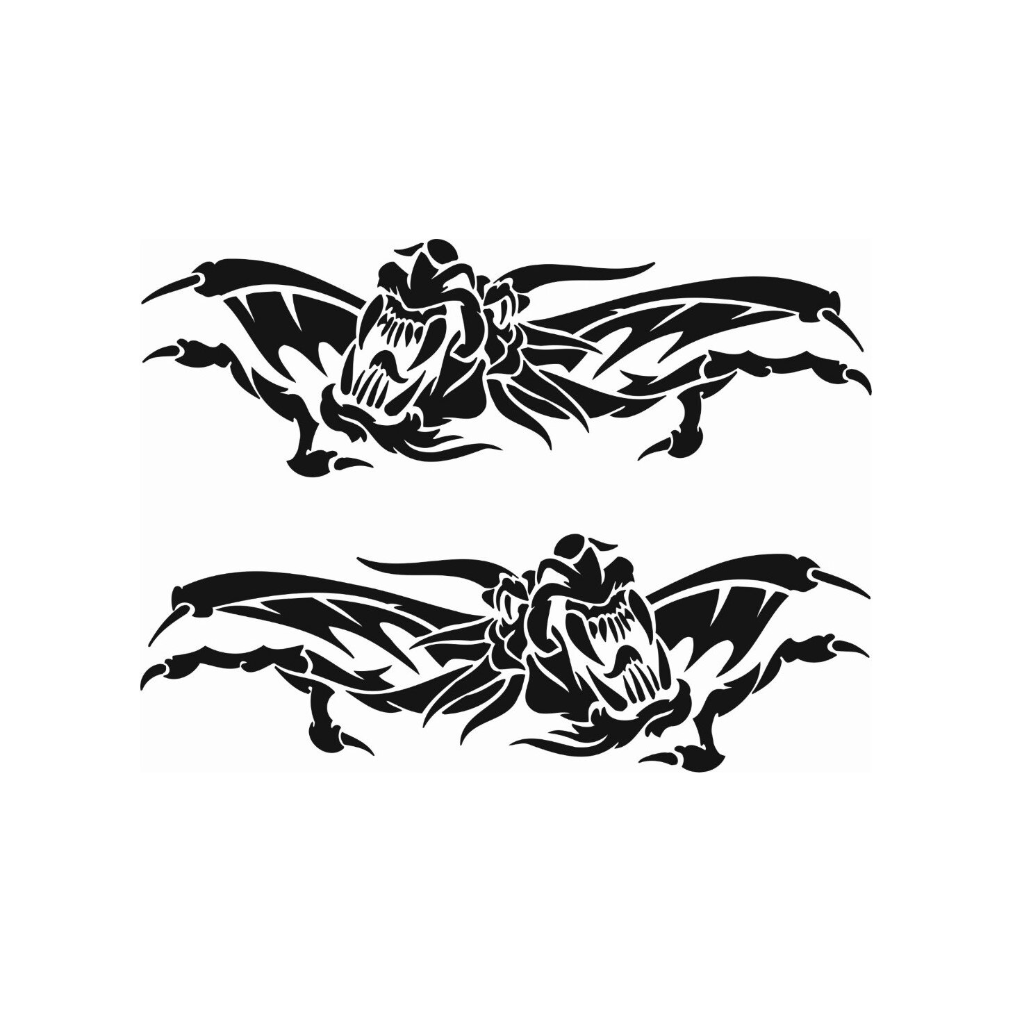 Sticker auto model 47 - set 2 buc