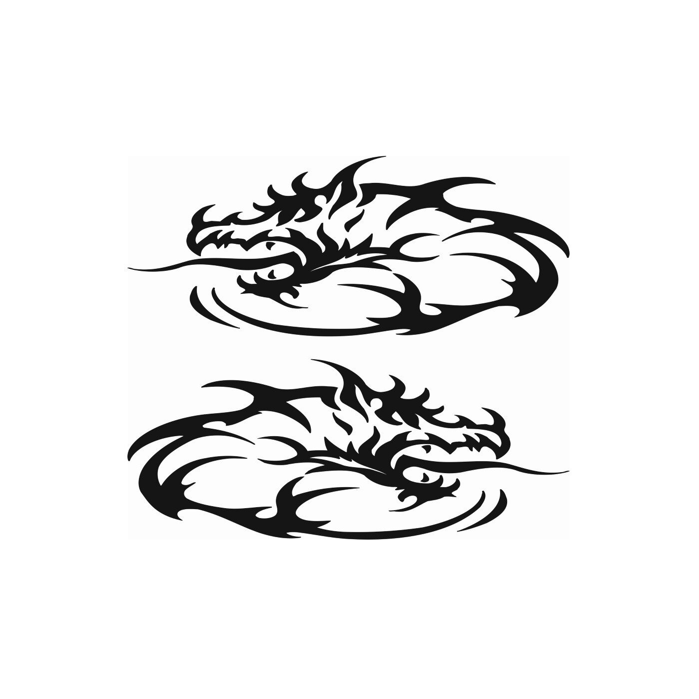 Sticker auto model 49 - set 2 buc