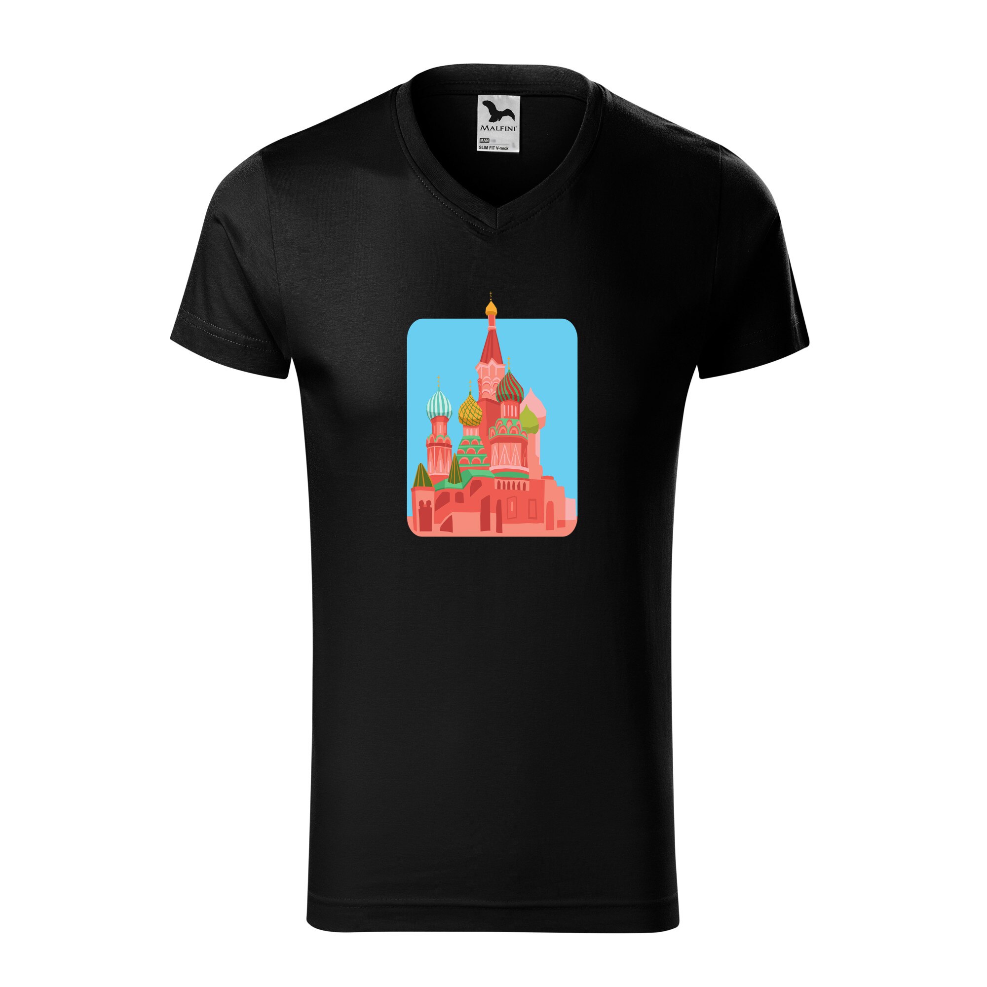Tricou barbati, Malfini, Kremlin, Negru, L