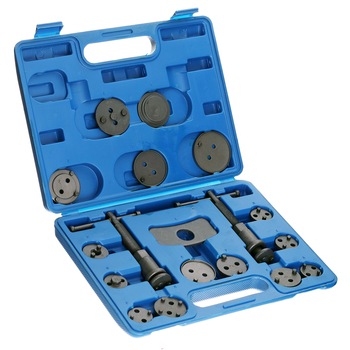 Trusa etriere pentru pistoane frana, presa, 18 piese, Technic B1009B Trusa etriere pentru pistoane frana, presa, 18 piese, Technic B1009B