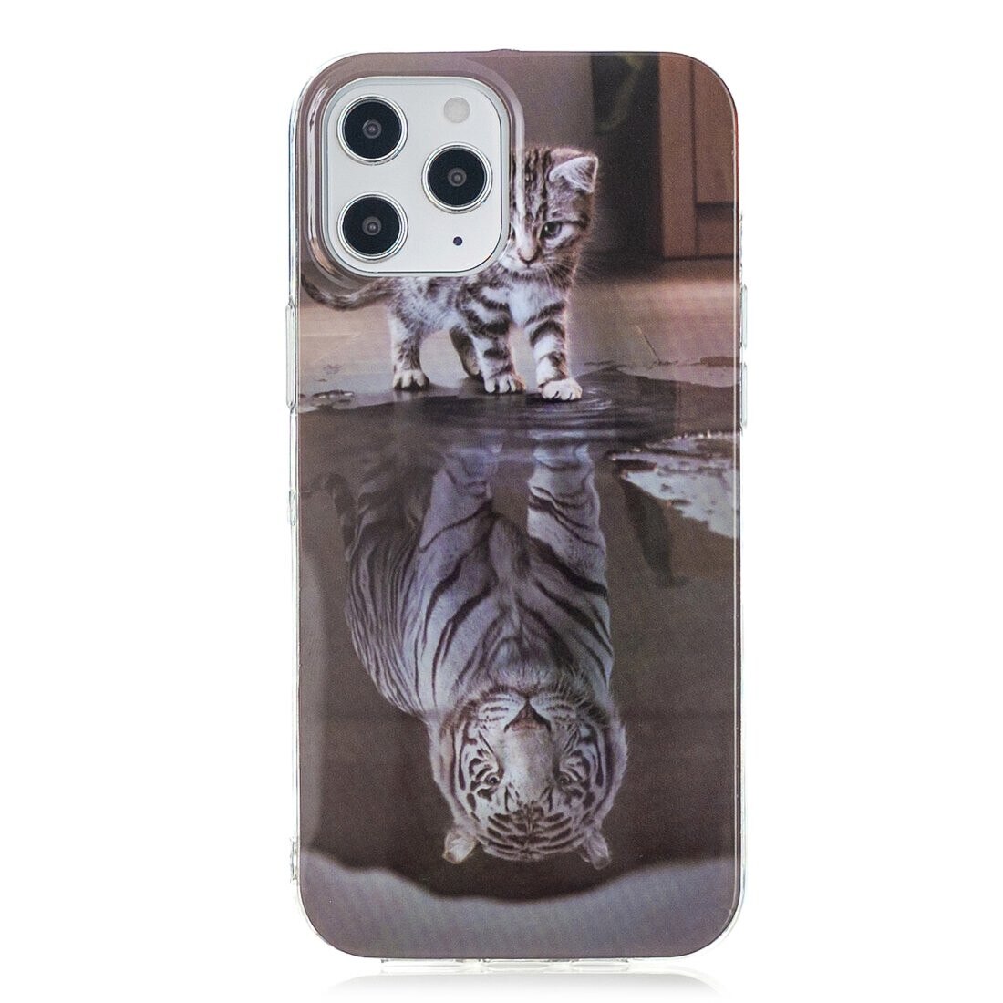 Husa silicon Apple iPhone 12 Pro Max model Tiger Soul, Silicon, TPU Viceversa Multicolor