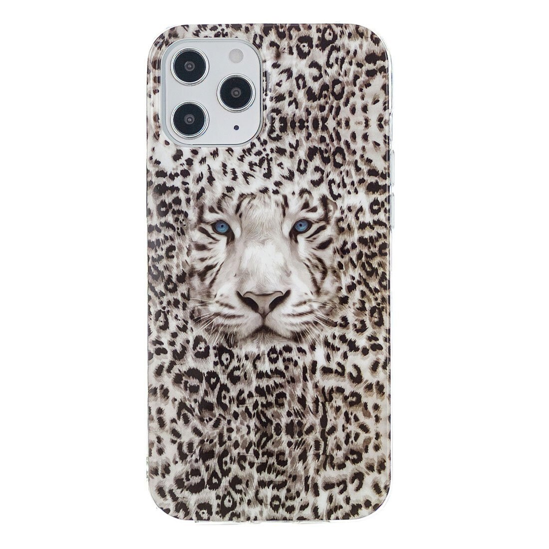 Husa silicon Apple iPhone 12 Fosforescent model Leopard, Silicon, TPU Viceversa Multicolor