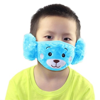 Masca de protectie textila pentru copii, Neo Kids, bumbac, Bleu, reutilizabila Masca de protectie textila pentru copii, Neo Kids, bumbac, Bleu, reutilizabila