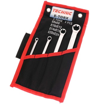 Set de chei inelare, Technic, 4 piese, E6-E24 Set de chei inelare, Technic, 4 piese, E6-E24