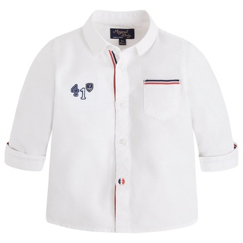 Camasa, Mayoral, casual, baiat, alb, 18 luni Camasa, Mayoral, casual, baiat, alb, 18 luni