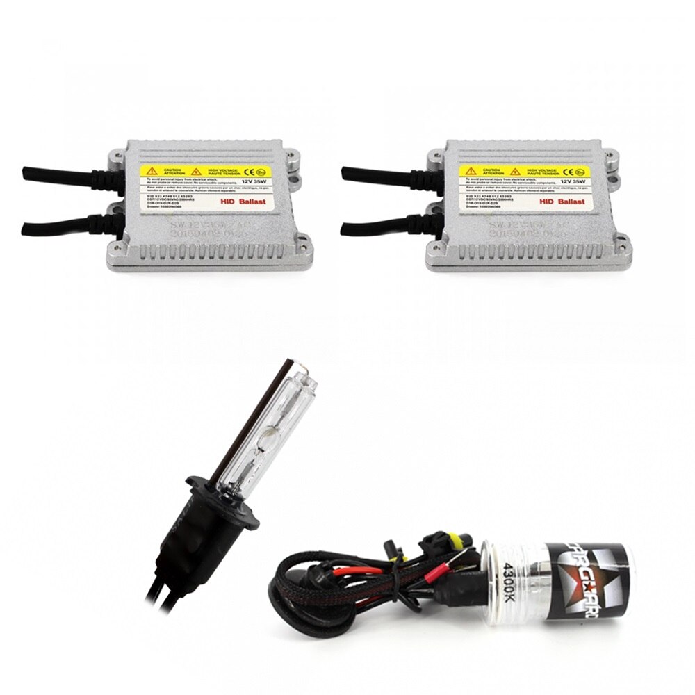 Kit xenon Carguard, H3 slim, 12V, 35W, 4300K