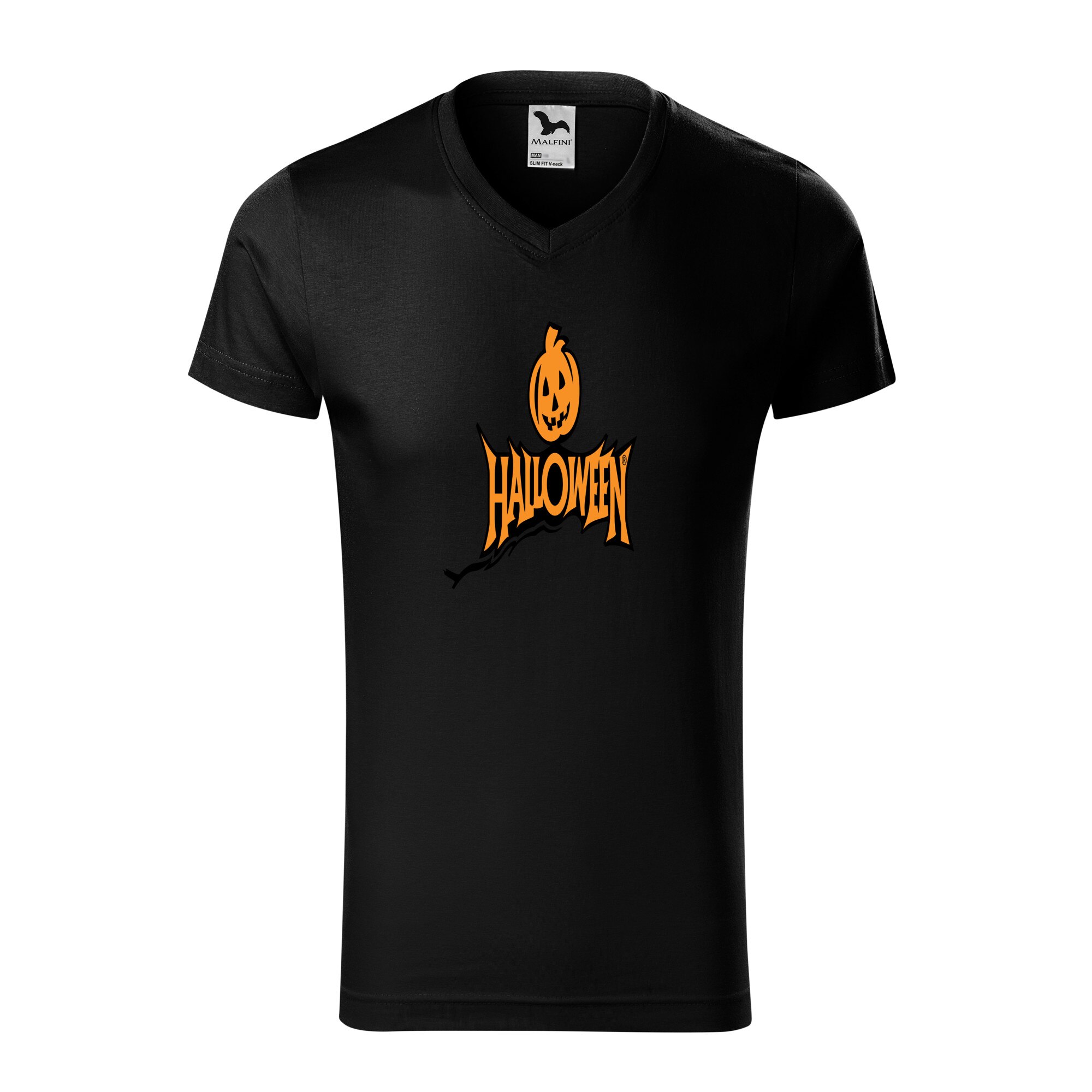 Tricou barbati, Malfini, Halloween, Negru, L