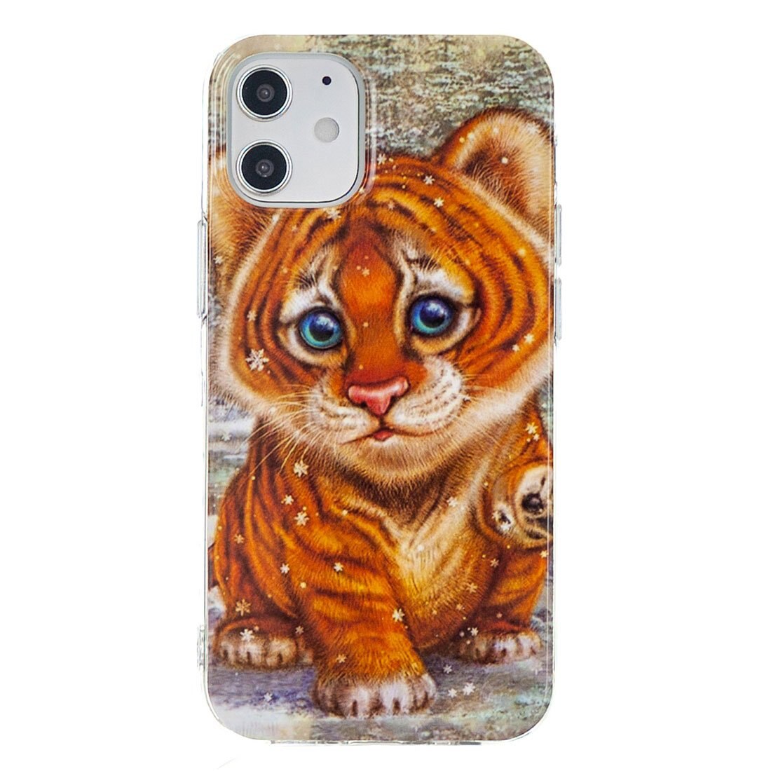 Husa silicon Apple iPhone 12 Mini model Baby Tiger, Silicon, TPU Viceversa Multicolor