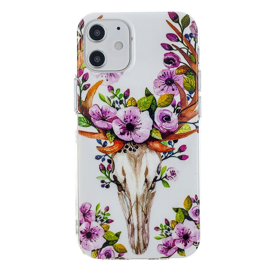 Husa silicon Apple iPhone 12 Mini Fosforescent model Life, Silicon, TPU Viceversa Multicolor