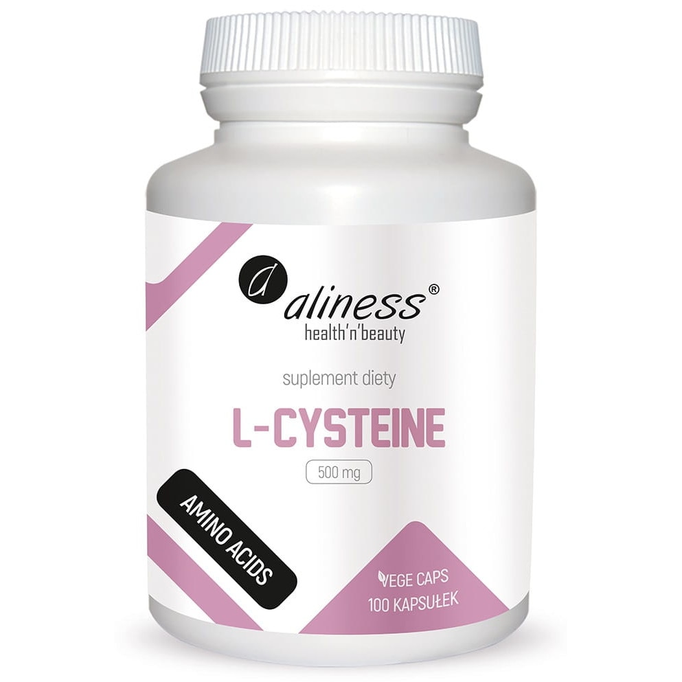 Supliment alimentar Aliness L-cisteina 500mg, 100 Capsule
