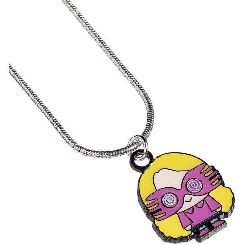 Lantisor Cu Pandantiv Harry Potter - Luna Lovegood , Placat Cu Argint, Argintiu