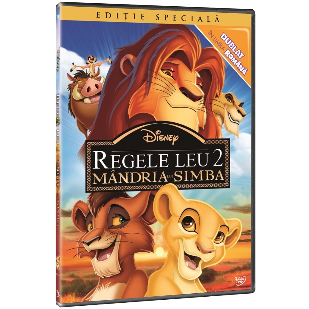 Regele Leu 2 Mandria Lui Simba Slim Lion King 2 Simbas Pride Slim Dvd 1998 Emag Ro