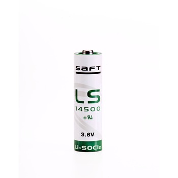 Baterie SAFT, Lithium Thionyl Chloride, LS14500 STD, 3.6 V, 2600 mAh Baterie SAFT, Lithium Thionyl Chloride, LS14500 STD, 3.6 V, 2600 mAh