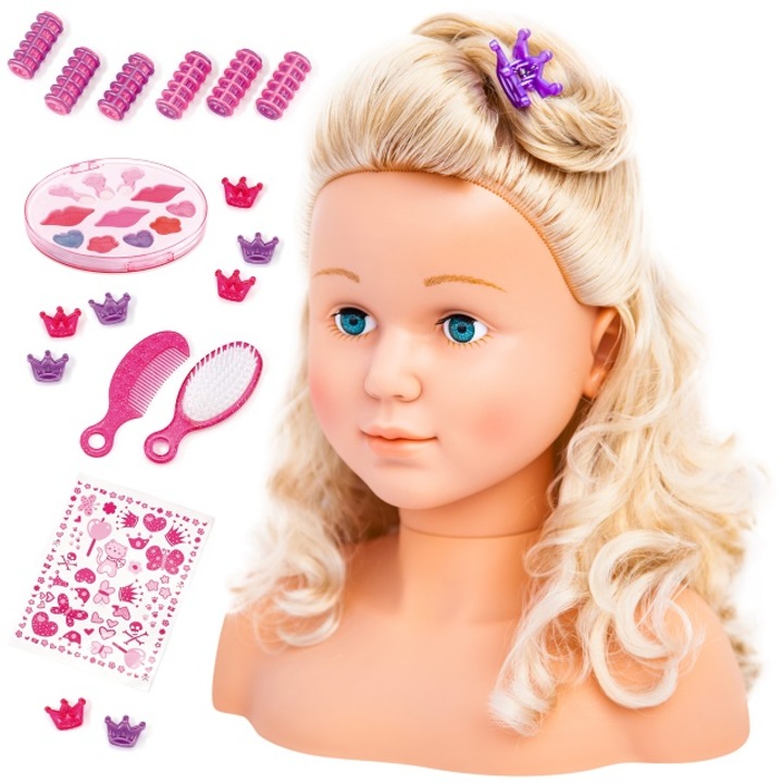 Кукла с комплект козметика Bayer 27 см