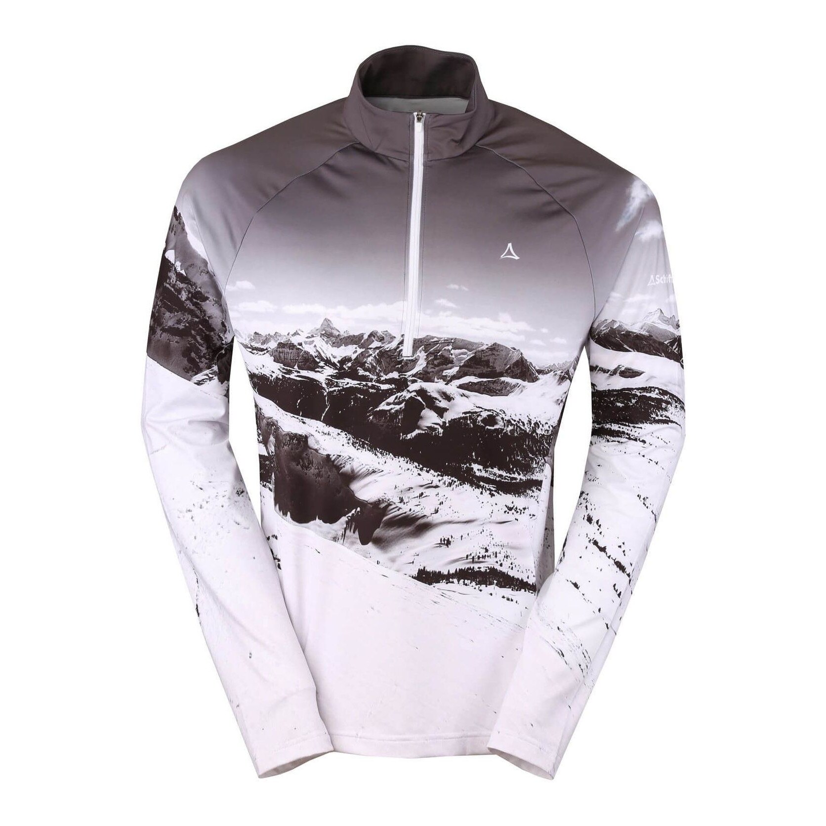 Bluze sport barbati, Schöffel Longsleeve Trois Vallees, Alb, 54