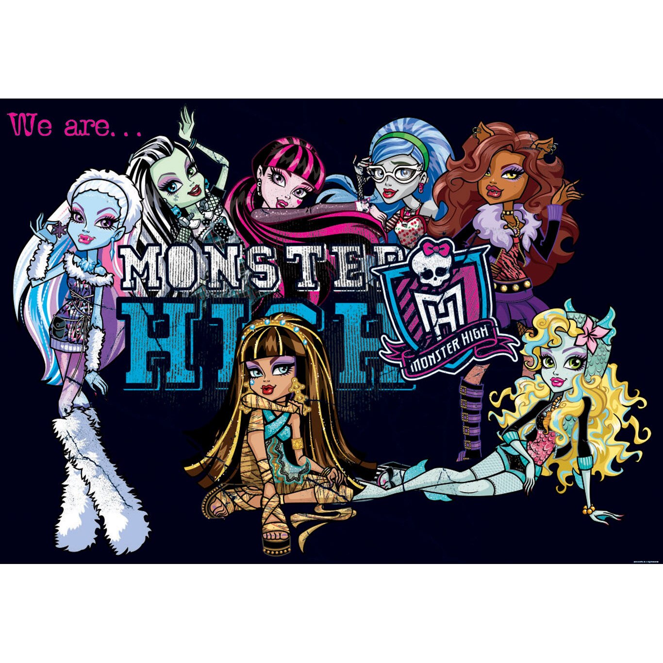 Fototapet copii Monster High 982P4 2.54m x 1.84m
