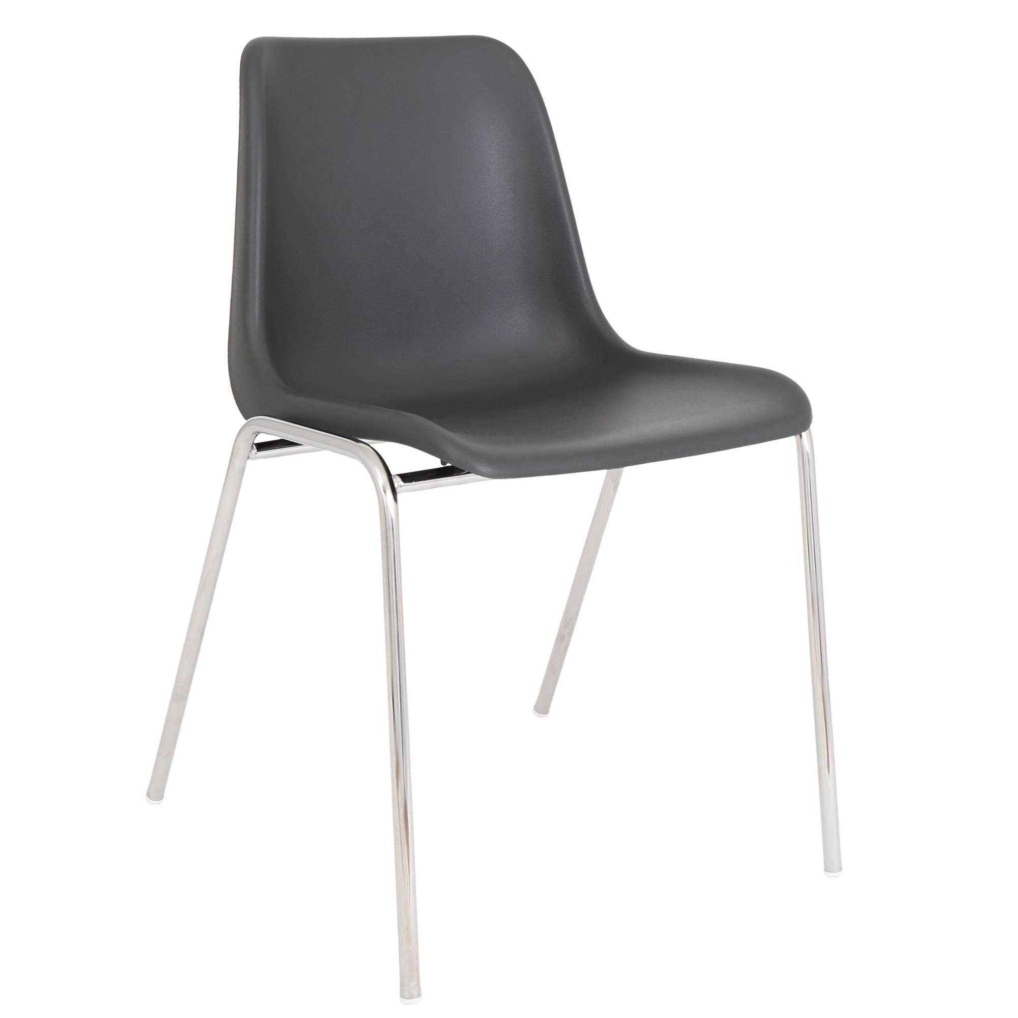 Scaun Vicenza Gri, cadru metalic