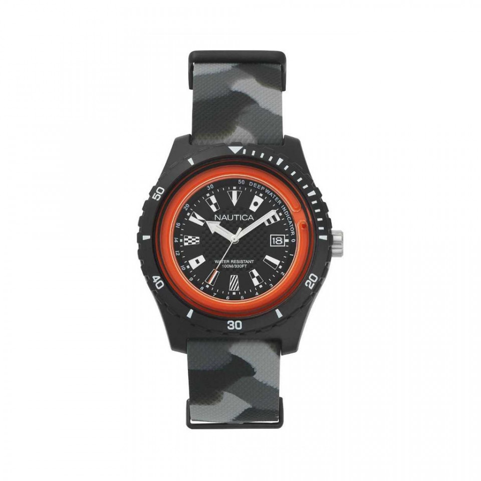 Ceas barbatesc, Nautica, NAPSRF005, Gri