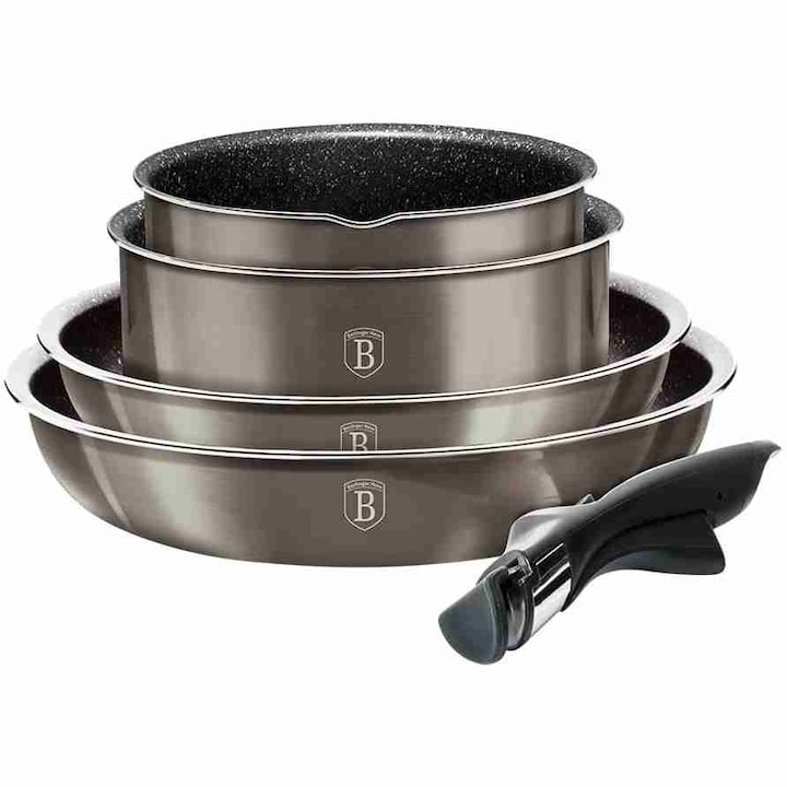 BerlingerHaus BH/6148 Edénykészlet, 9 részes, Metallic Line Carbon Edition