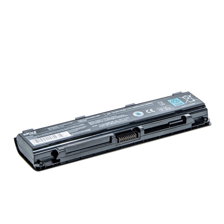 Li-Ion laptop akkumulátor használható Toshiba Satellite C850 C850D C855 C870 C875 L850 L855 L870 L875 4400 mAh 6 cellával