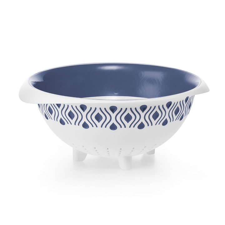 Strecuratoare cu manere si picioare, Tosca, albastra