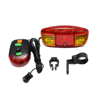 Semnalizare Blade pentru Bicicleta, JY-208B, cu 11 LED-uri, 8 sunete Semnalizare Blade pentru Bicicleta, JY-208B, cu 11 LED-uri, 8 sunete