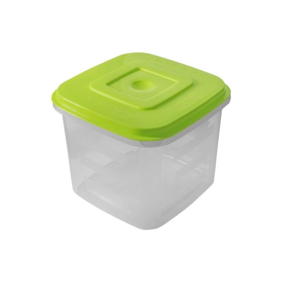 Cutie Alimente Mini Bella III, 750 ml, 7.5x7.5x7.5 cm, Capac Verde