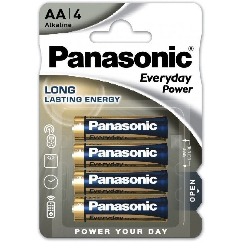 Baterii Panasonic Everyday Power AA, 4 buc
