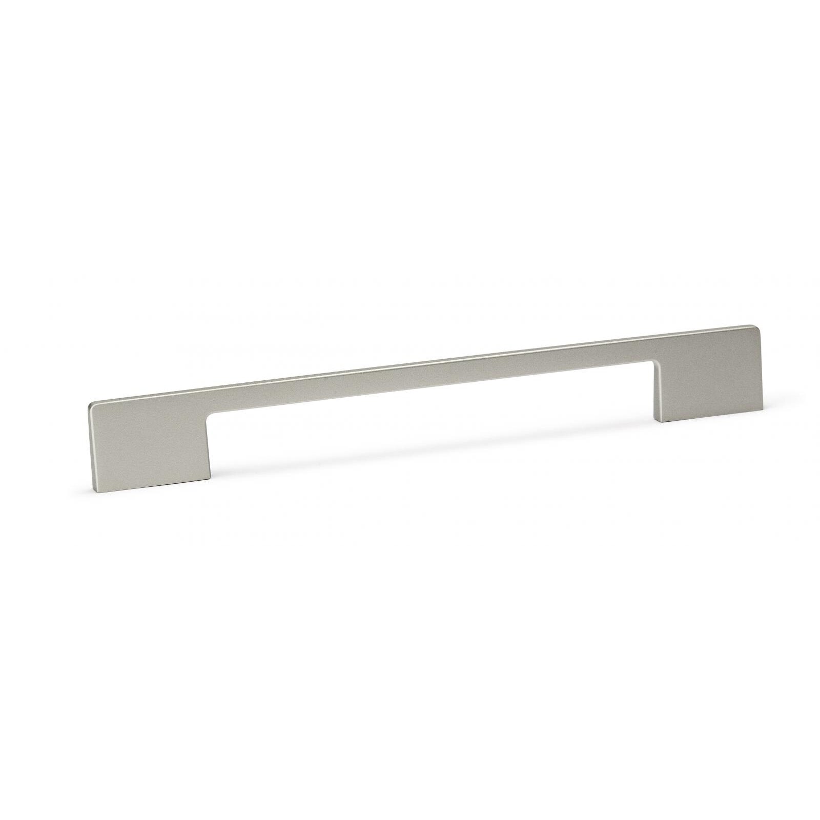 Maner pentru mobilier Dino, finisaj aluminiu, L 221 mm
