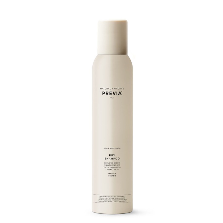Sampon uscat Previa, Style & Finish, Dry Shampoo, 200 ml