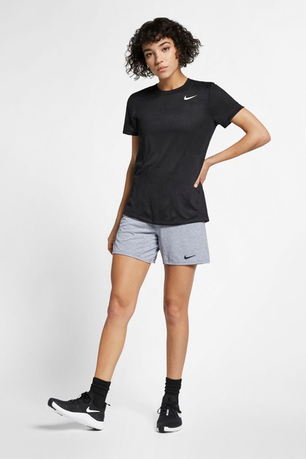 Nike, Tricou cu tehnologie Dri-Fit pentru antrenament Legend, Negru