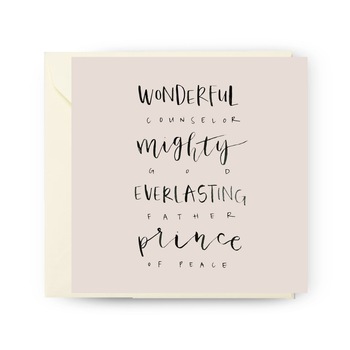 Felicitare de Craciun, Genette's ideas, Wonderful, 130x130mm Felicitare de Craciun, Genette's ideas, Wonderful, 130x130mm