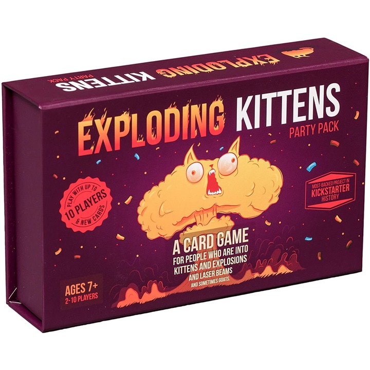 Exploding Kittens Társasjáték, party csomag