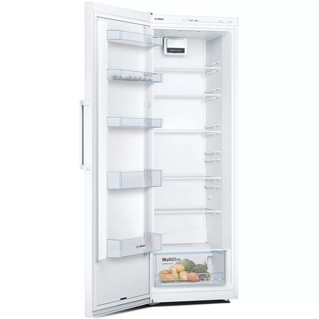 Хладилник с 1 врата Bosch KSV33NWEP, 324 л, Клас E, SuperCooling, H 176 см, Бял