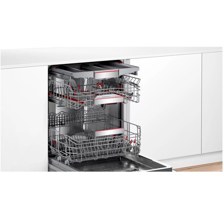 Masina de spalat vase incorporabila Bosch SMI8YCS01E, 14 seturi, 8 programe, Clasa B, Home Connect, 60 cm