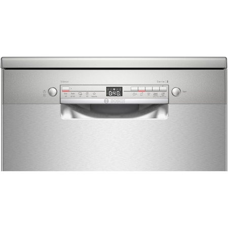 Masina de spalat vase Bosch SMS2ITI33E, 12 seturi, 5 programe, Home Connect, Clasa A+, 60 cm, Inox antiamprenta