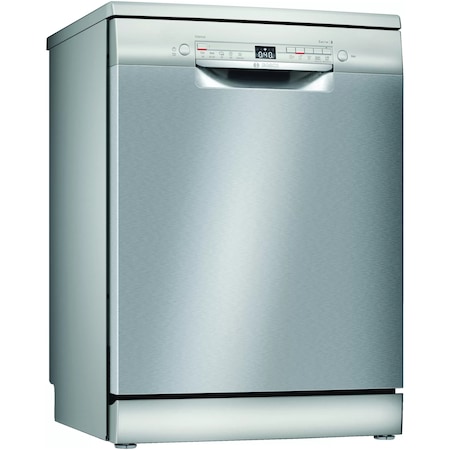 Masina de spalat vase Bosch SMS2ITI33E, 12 seturi, 5 programe, Home Connect, Clasa A+, 60 cm, Inox antiamprenta