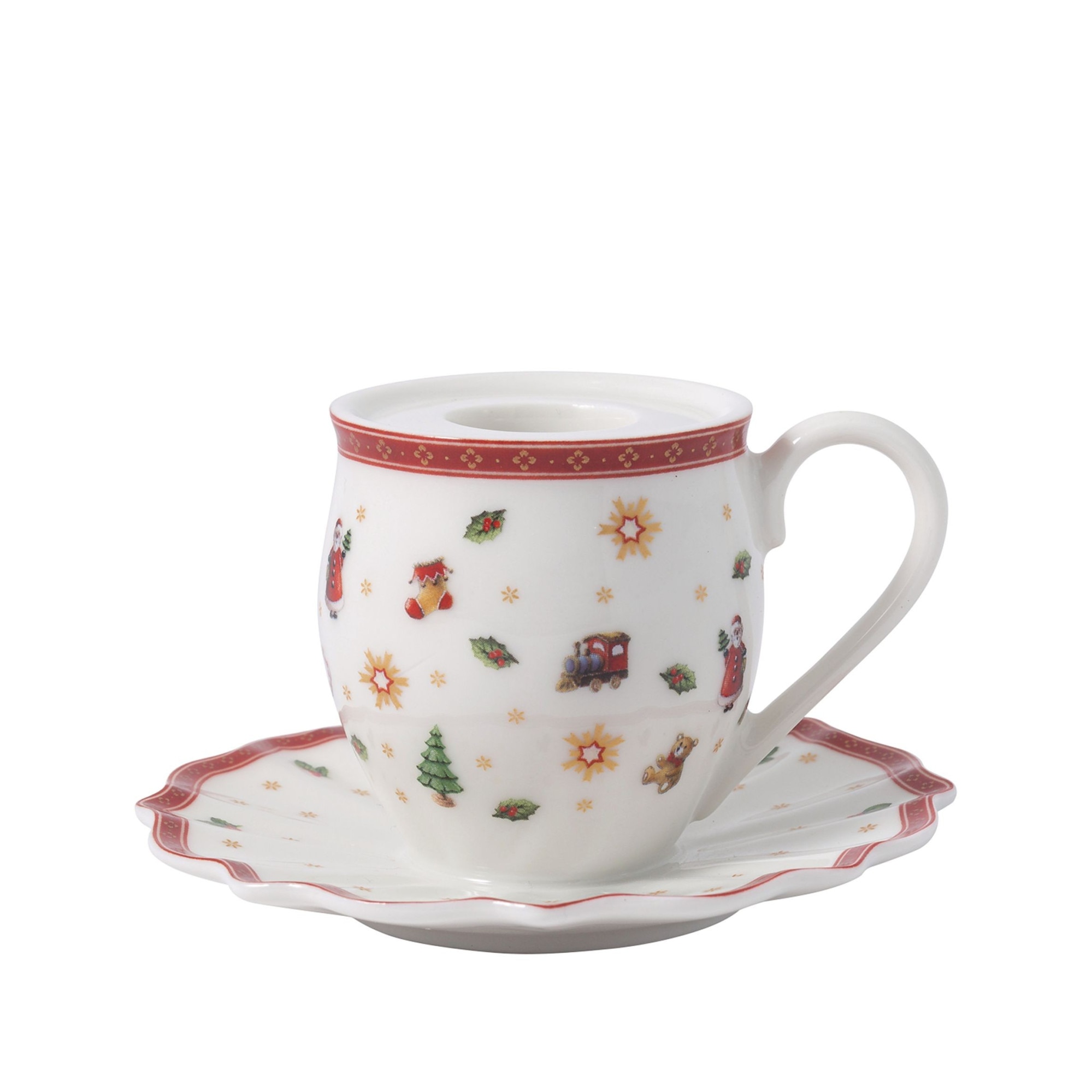 Suport pentru lumanare de craciun 10x6 cm, Toy's Delight, Villeroy&Boch