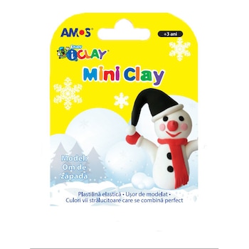 Plastilina AMOS iClay MiniClay AM-270O, Om de zapada (1ro,1ng,2ab) 30g Plastilina AMOS iClay MiniClay AM-270O, Om de zapada (1ro,1ng,2ab) 30g