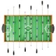 Masa de Foosball vidaXL, MDF, 121 x 61 x 82 cm, Maro