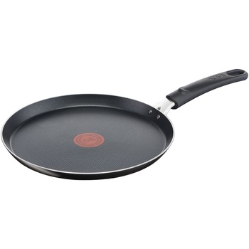 Tigaie de clatite Tefal Simple Cook, Thermo-Signal, invelis antiaderent din titan, 25 cm Tigaie de clatite Tefal Simple Cook, Thermo-Signal, invelis antiaderent din titan, 25 cm