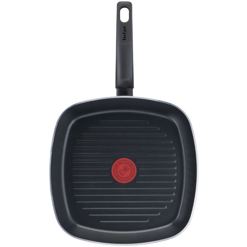 Tigaie Grill Tefal Simple Cook Thermo Signal Invelis Antiaderent Din