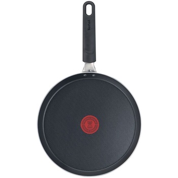 Tigaie de clatite Tefal Simply Clean, Thermo-Signal, invelis antiaderent din titan, 25 cm Tigaie de clatite Tefal Simply Clean, Thermo-Signal, invelis antiaderent din titan, 25 cm
