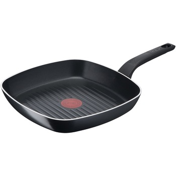 Tigaie grill Tefal Simply Clean, Thermo-Signal, invelis antiaderent din titan, 26X26 cm Tigaie grill Tefal Simply Clean, Thermo-Signal, invelis antiaderent din titan, 26X26 cm