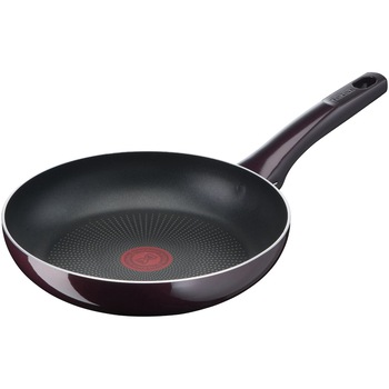 Tigaie cu maner Tefal Resist, 24 cm, mov, indicator Thermo Spot Tigaie cu maner Tefal Resist, 24 cm, mov, indicator Thermo Spot