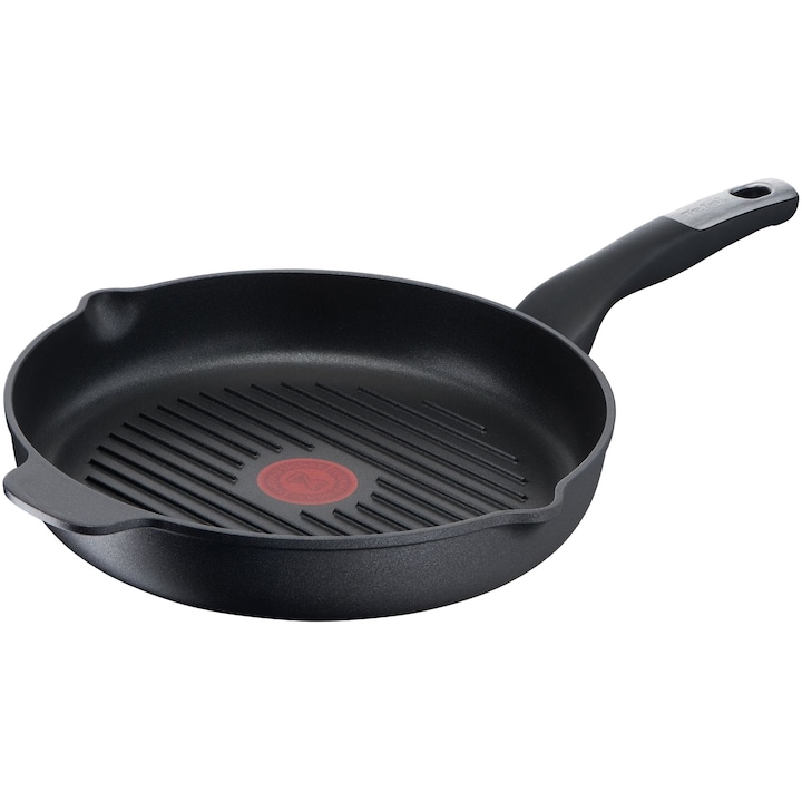 Tefal Unlimited Grill serpenyő, Thermo-Signal, Thermo-Fusion, tapadásmentes titán bevonat, 26 cm